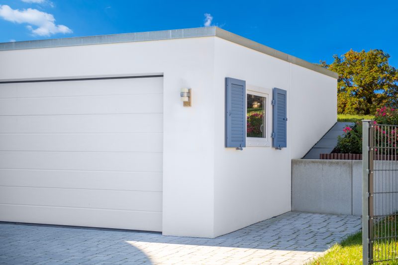 Großraumgarage mit Mehrzweckraum