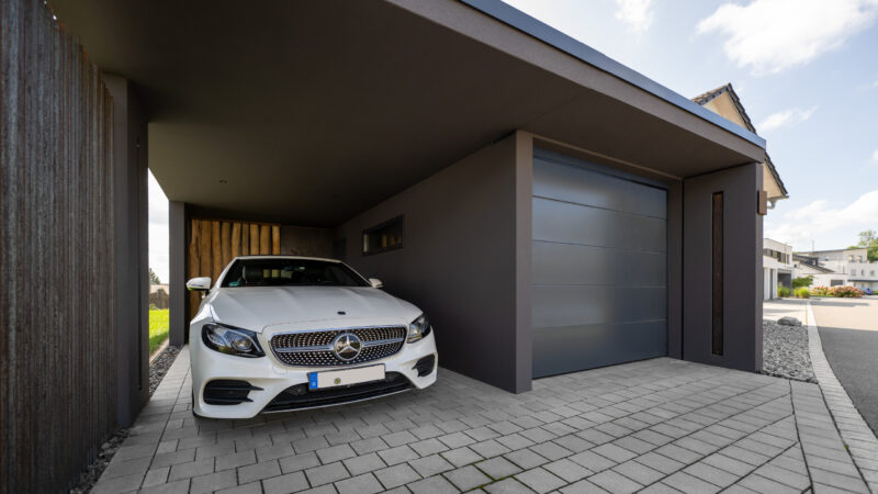 Beton carport fertiggarage