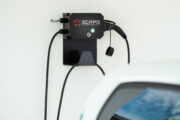 Installation Elektromobilität bei Carport, Garage, beton fertiggarage